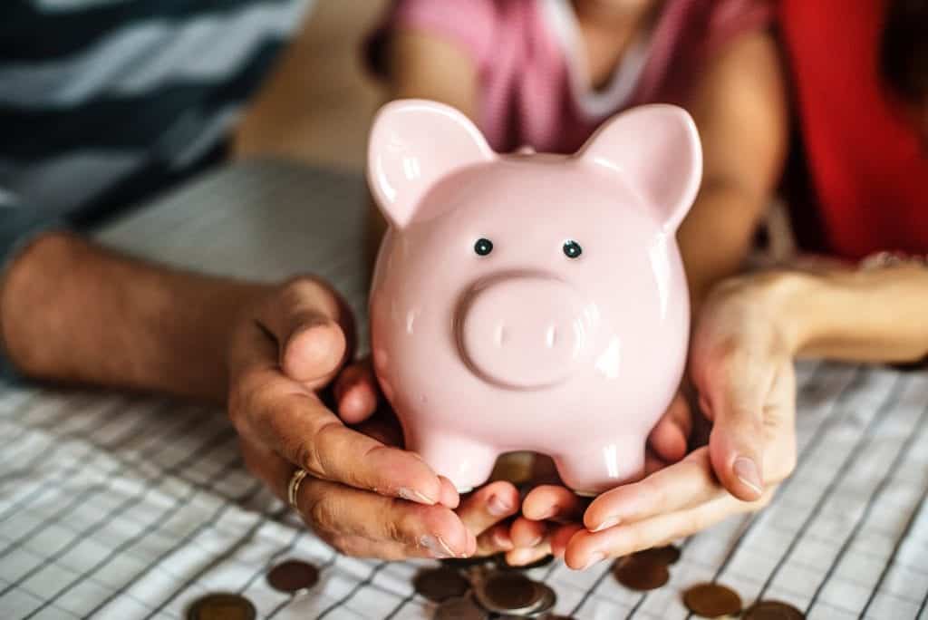 Piggy bank affordability timeshare concept