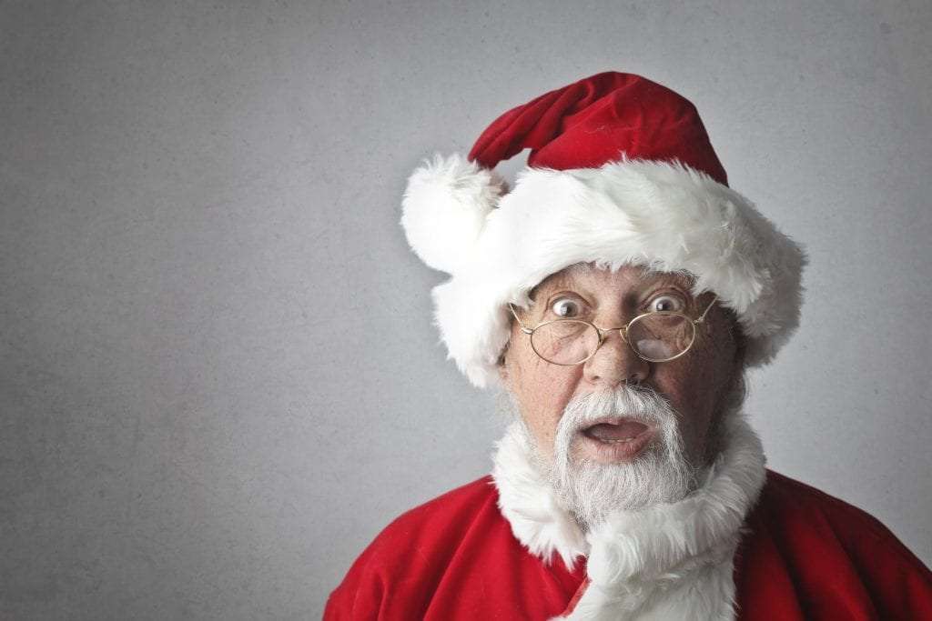 Man dressed as Santa shocked at timeshare scam