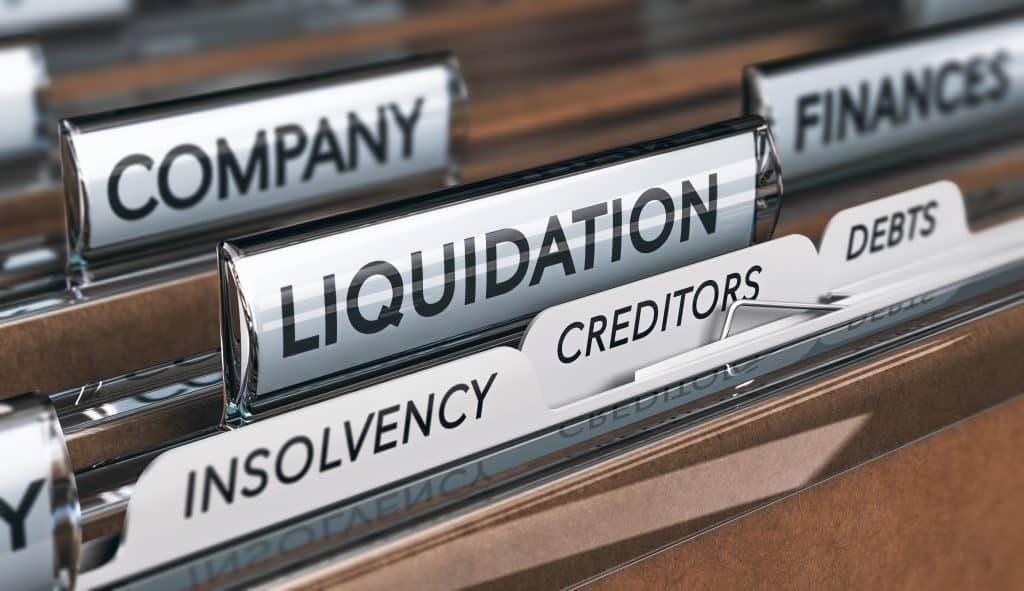 Image showing liquidation files
