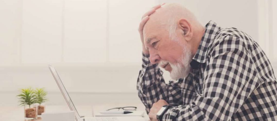 Man suffering from January timeshare blues